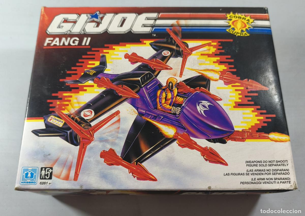 Figuras y mu&ntilde;ecos GI Joe: GIJOE, GI JOE FANG II, A&Ntilde;O 1990, HASBRO, EN CAJA. CC