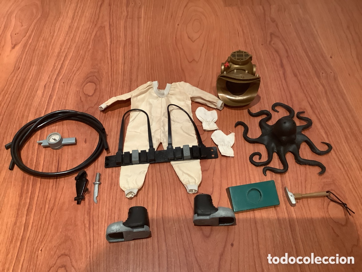 Figuras y mu&ntilde;ecos GI Joe: Conjunto del Buzo Action Man igual que el de Geyperman