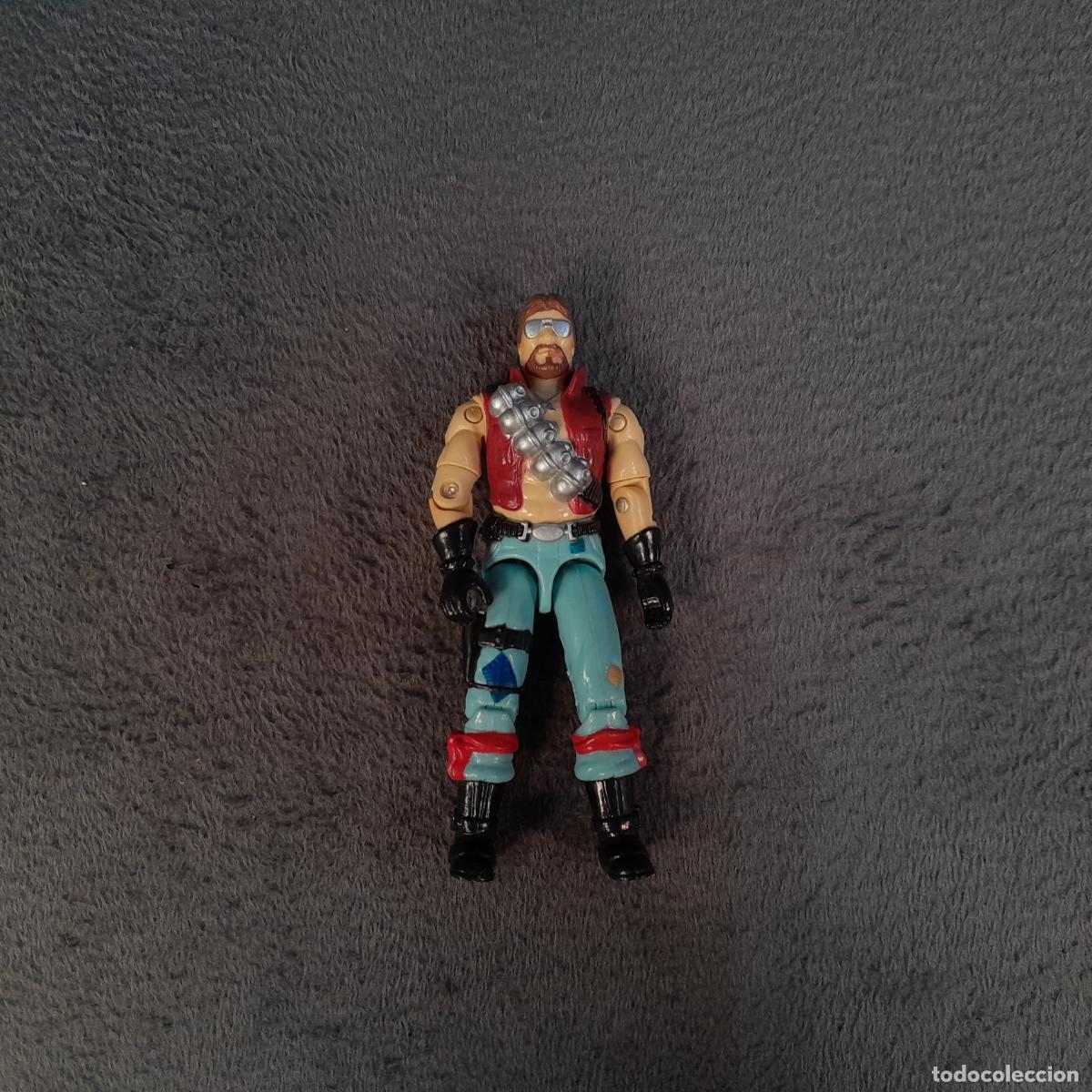 Figurines et Jouets Gi Joe: SH-35. FIGURA DE ACCI&Oacute;N MONKEY WRENCH V1 (DREADNOKS) G.I. JOE HASBRO. A&Ntilde;O 1986