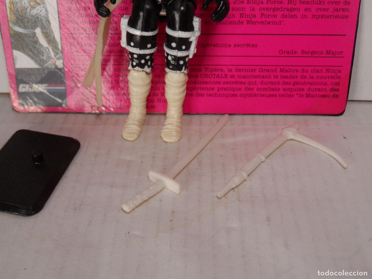 Figuras y mu&ntilde;ecos GI Joe: GIJOE STORM SHADOW V3 (SOMBRA) (NINJA FORCE) 1992 HASBRO - Foto 2