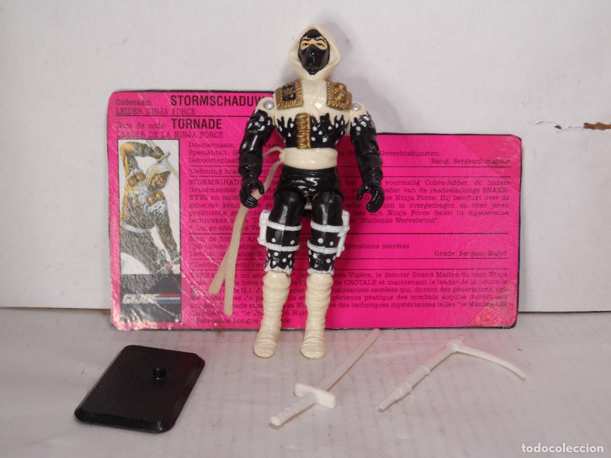 Figuras y mu&ntilde;ecos GI Joe: GIJOE STORM SHADOW V3 (SOMBRA) (NINJA FORCE) 1992 HASBRO