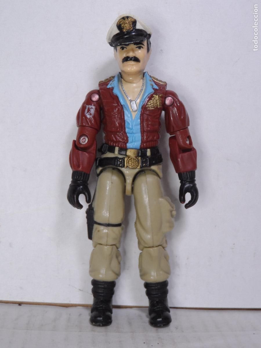 Figuras y mu&ntilde;ecos GI Joe: GIJOE KEEL HAUL V1 (ADMIRAL) (PILOTO USS FLAGG) 1985 HASBRO