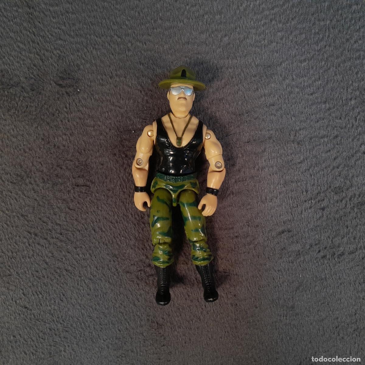 Figuras e Bonecos GI Joe: SH-53. FIGURA G.I. JOE SGT. SLAUGHTER V2. PL&Aacute;STICO. 1986