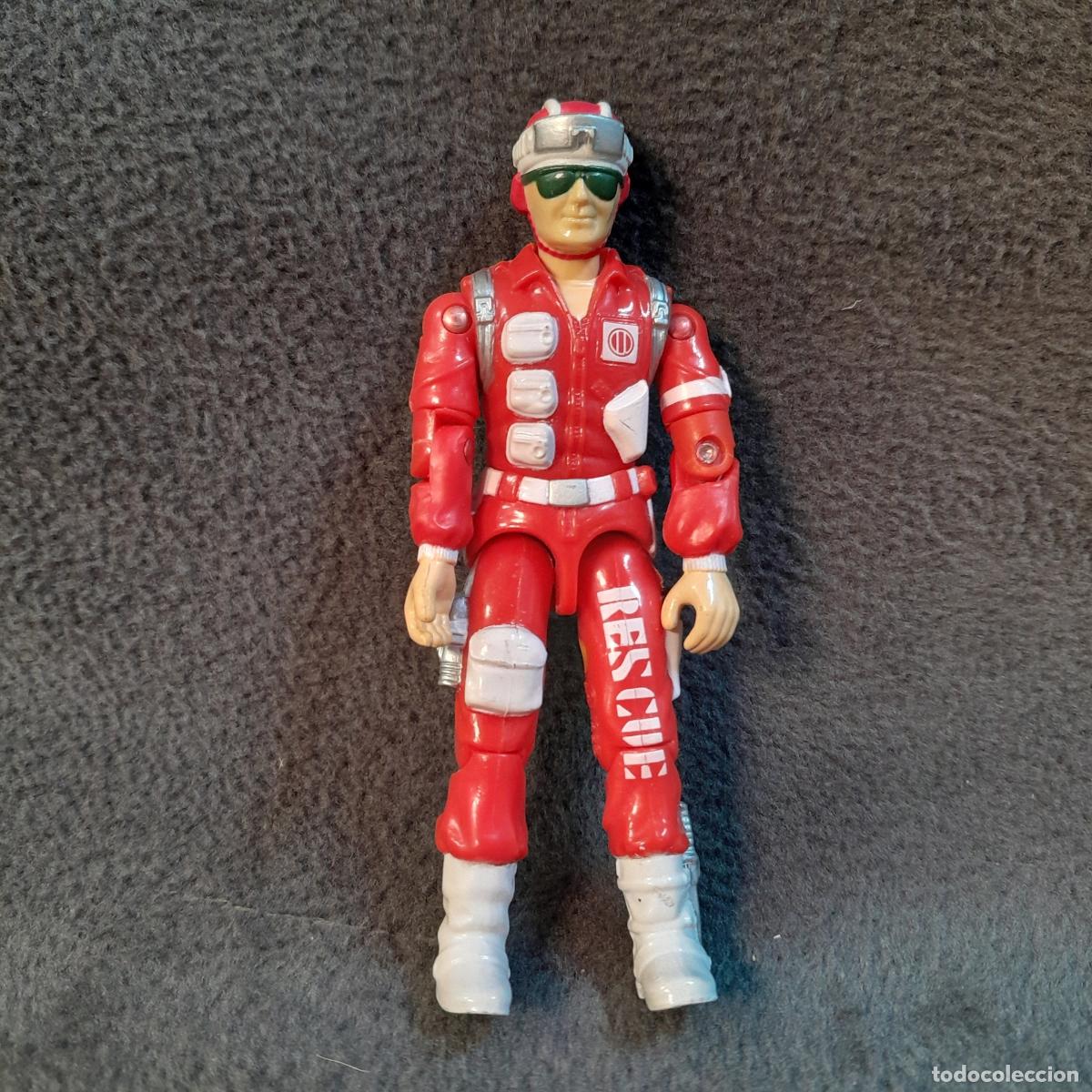 Figuras e Bonecos GI Joe: SH-61. FIGURA DE ACCI&Oacute;N LIFELINE RESCUE TROOPER (G.I. JOE) HASBRO. A&Ntilde;O 1989