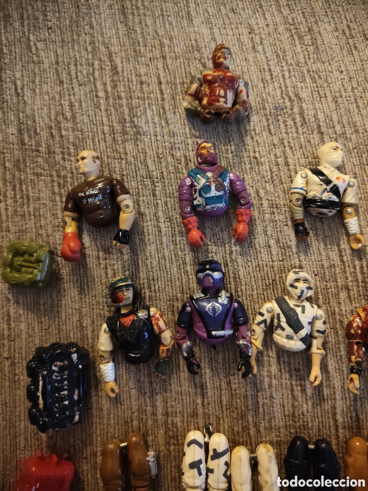 Figuras y mu&ntilde;ecos GI Joe: Lote de piezas de mu&ntilde;ecos G.I. Joe - Foto 2