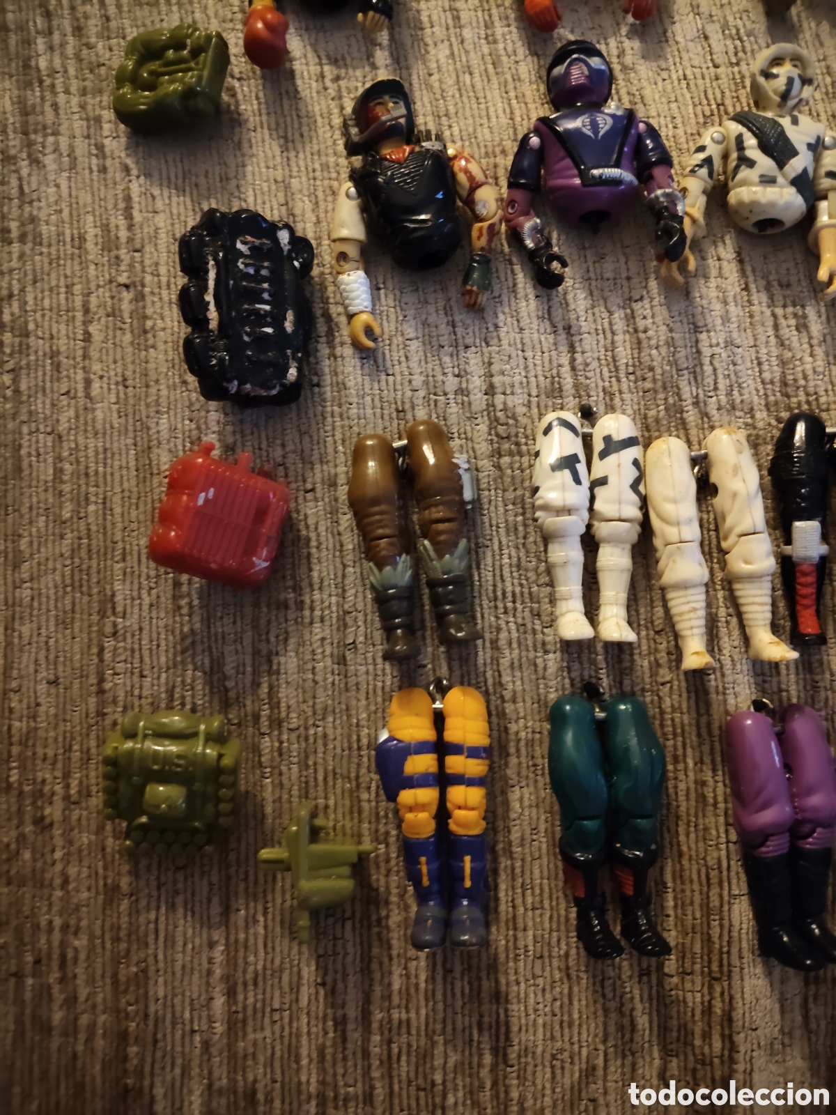Figuras y mu&ntilde;ecos GI Joe: Lote de piezas de mu&ntilde;ecos G.I. Joe - Foto 4