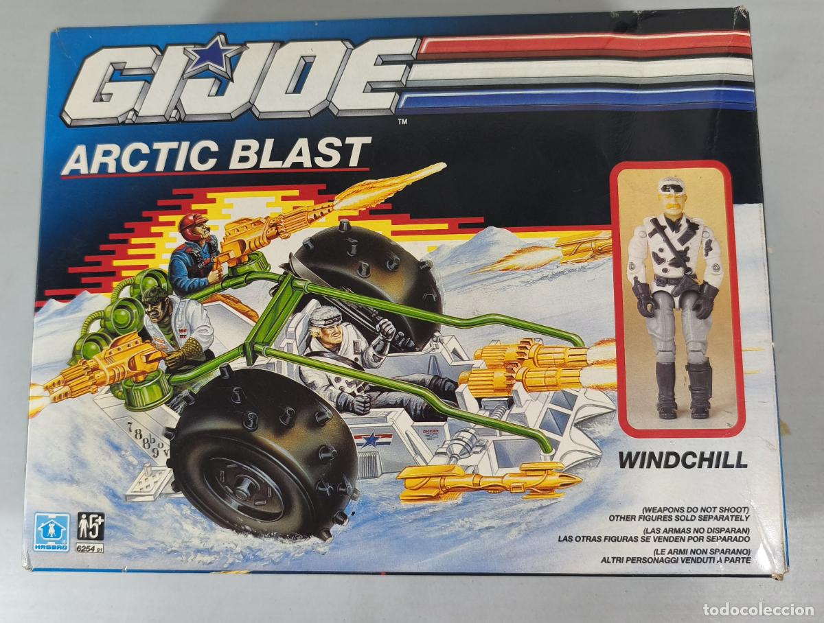Figuras y mu&ntilde;ecos GI Joe: GIJOE, GI JOE ARTIC BLAST, WINDCHILL. DE HASBRO, A&Ntilde;O 1990, EN CAJA. CC