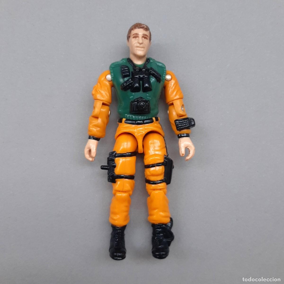 Antigua figura de acción Scoop Gijoe GI Joe. Hasbro. 1989