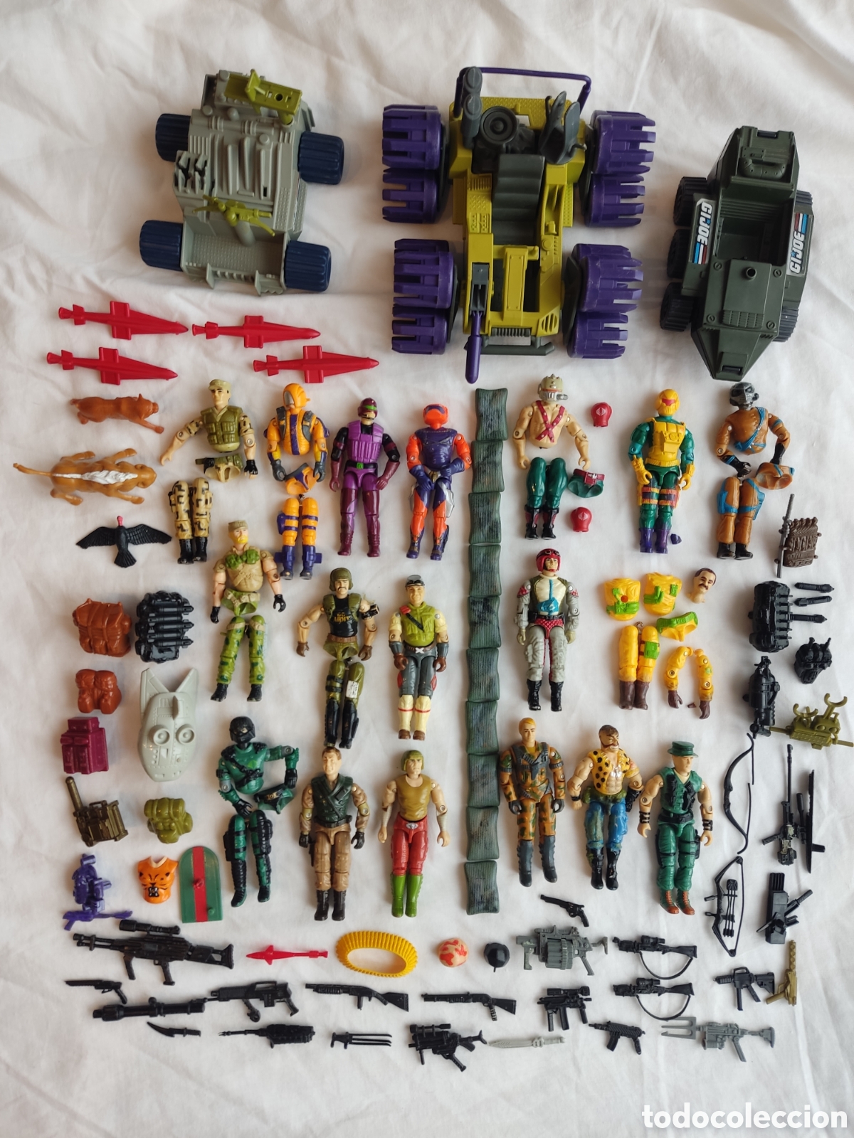 Figuras y mu&ntilde;ecos GI Joe: G.I. Joe lote de despiece figuras y veh&iacute;culos
