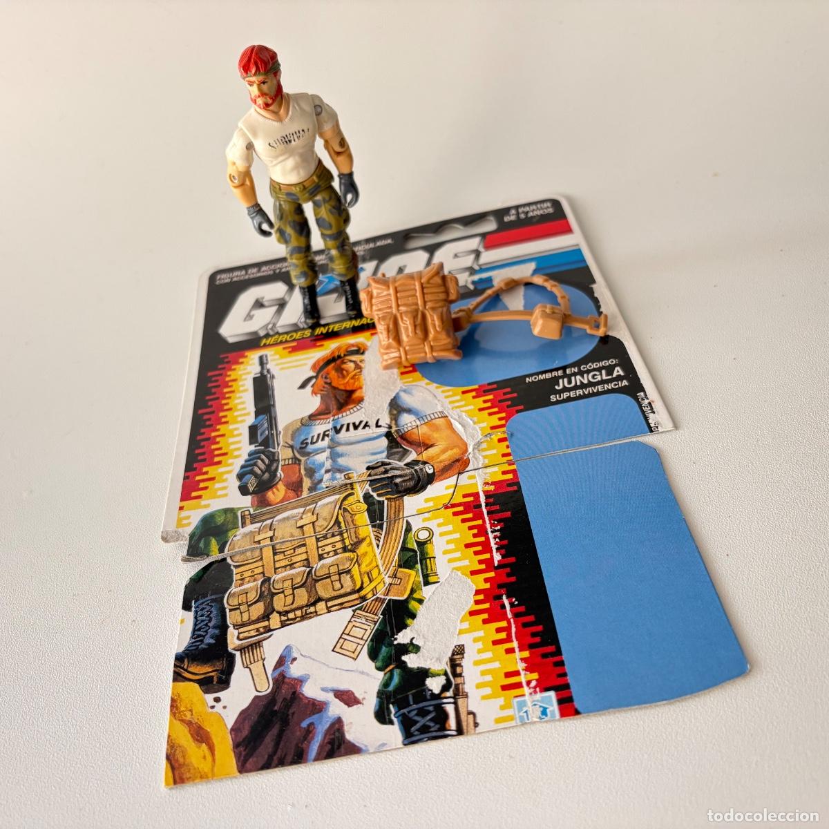 Figuras y mu&ntilde;ecos GI Joe: Figura Mu&ntilde;eco Gi Joe Outback v1 1987 Jungla Hasbro Gijoe Survivalist