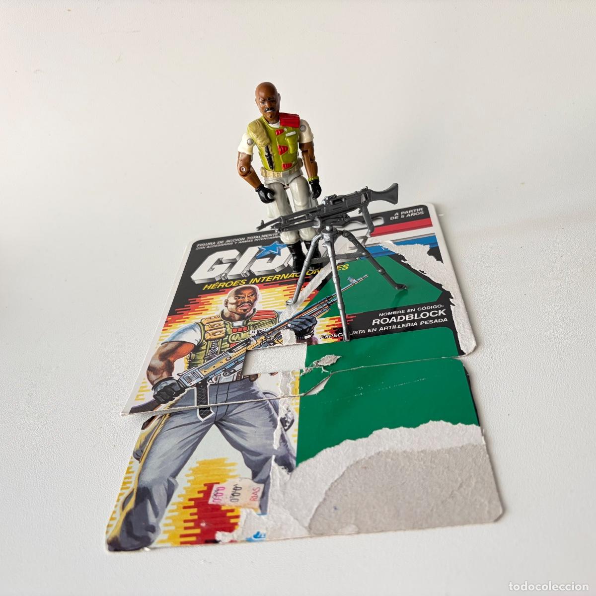 Figuras y mu&ntilde;ecos GI Joe: Figura Mu&ntilde;eco Gi Joe Roadblock v2 1986 Hasbro Gijoe