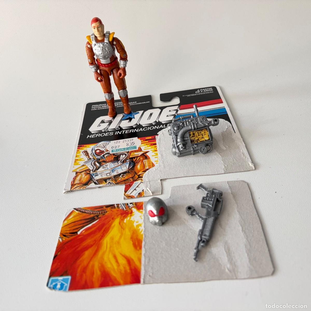 Figuras y mu&ntilde;ecos GI Joe: Figura Mu&ntilde;eco Gi Joe Charbroil v1 1988 Hasbro Gijoe Brasas Charboil Lanzallamas