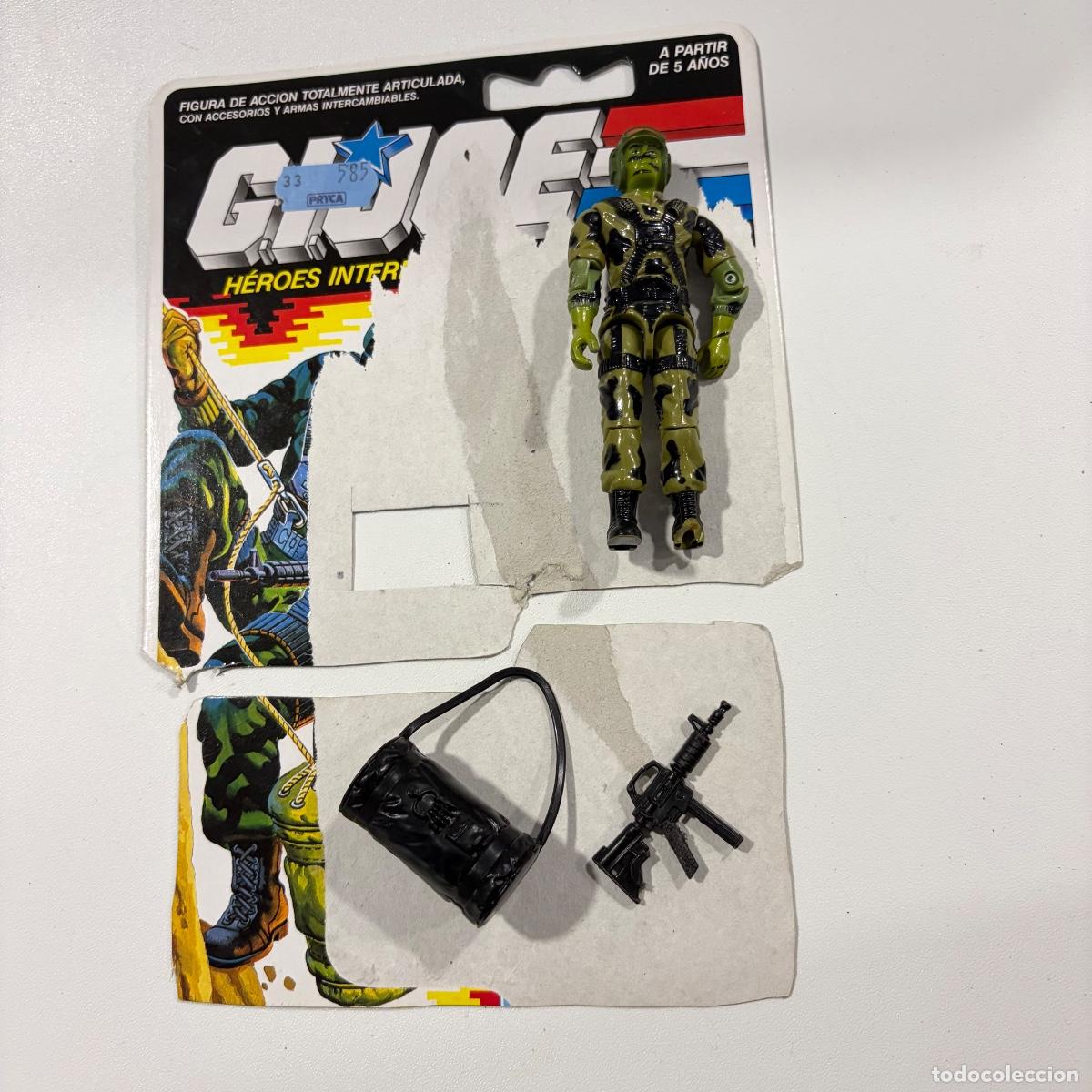 Figuras y mu&ntilde;ecos GI Joe: Figura Mu&ntilde;eco Gi Joe Joe Hit & Run Acantilado v1 1988 Hasbro Gijoe