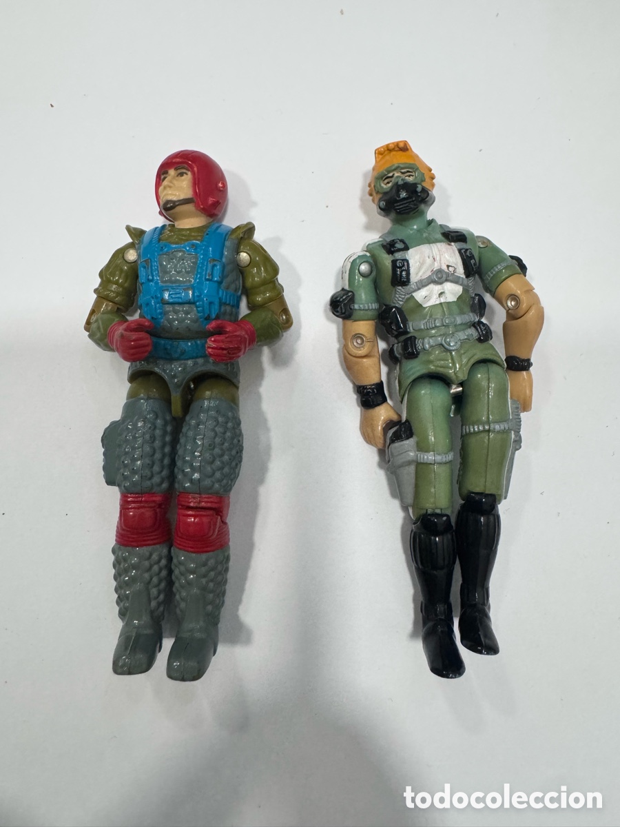 Figuras y mu&ntilde;ecos GI Joe: Lote 2 figuras articuladas Gi Joe 1986 y 1987