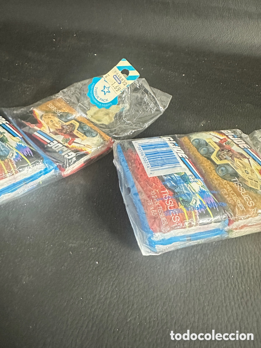 Figuras y mu&ntilde;ecos GI Joe: Tissues pa&ntilde;uelos kleenex GI JOE - Foto 5