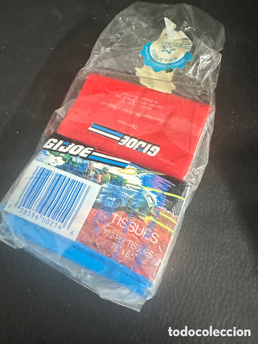 Figuras y mu&ntilde;ecos GI Joe: Tissues pa&ntilde;uelos kleenex GI JOE - Foto 6
