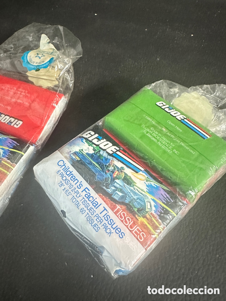 Figuras y mu&ntilde;ecos GI Joe: Tissues pa&ntilde;uelos kleenex GI JOE - Foto 7