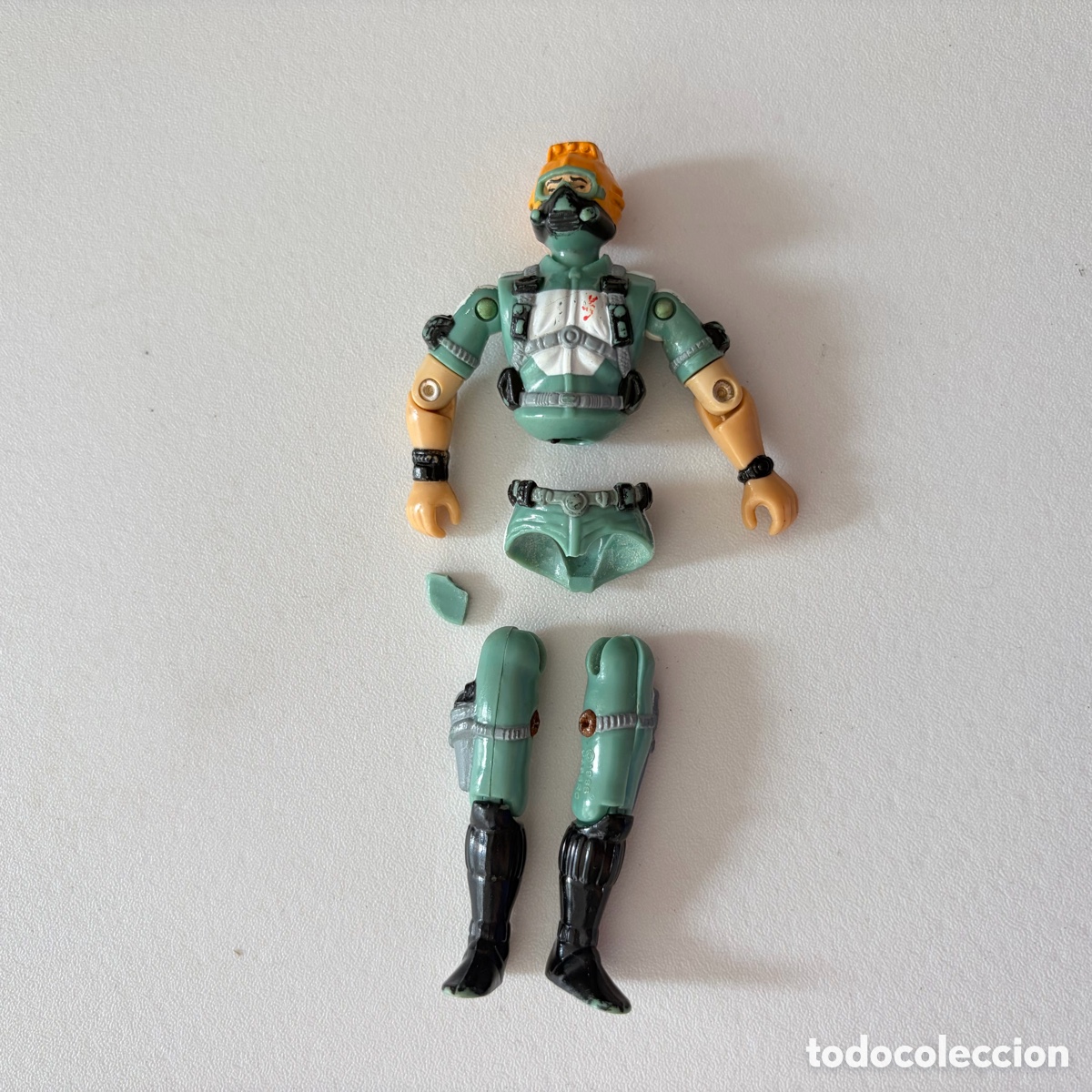 Figuras y mu&ntilde;ecos GI Joe: Figura Mu&ntilde;eco Gi Joe Wet suit v1 1986 Hasbro Gijoe skuba wetsuit scuba