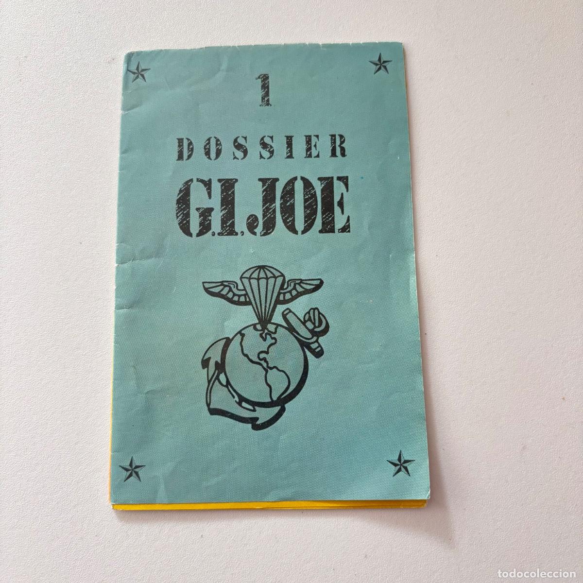 Figuras y mu&ntilde;ecos GI Joe: Catalogo folleto original 1 Dossier Gi joe hasbro gijoe