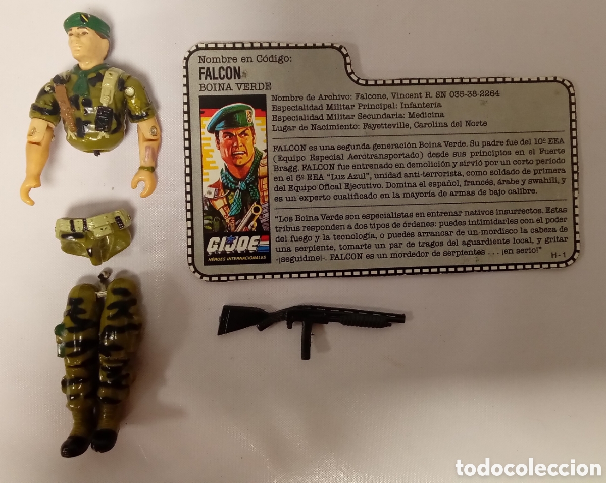 Figuras y mu&ntilde;ecos GI Joe: Falcon figura gi joe Hasbro a&ntilde;o 1987