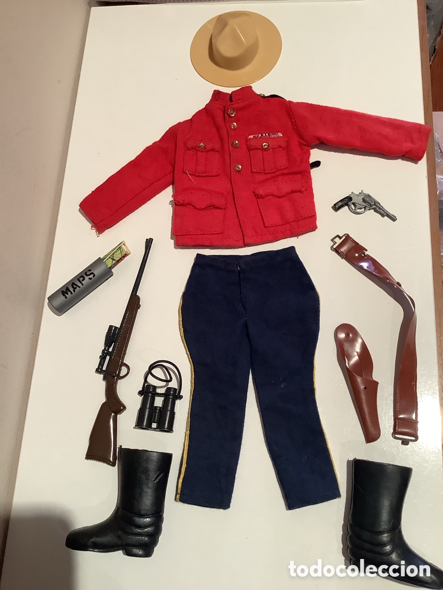 Figuras y mu&ntilde;ecos GI Joe: Conjunto del Polic&iacute;a Montada del Canada de Action Man similar a Geyperman