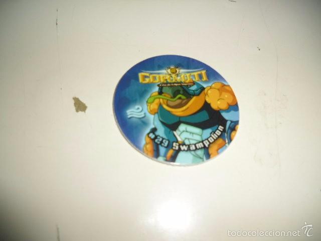 Figuras y mu&ntilde;ecos Gormiti: TAZOS GORMITI SWAMPOLION - Foto 1