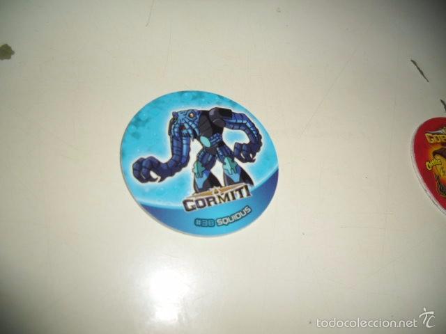 Figuras y mu&ntilde;ecos Gormiti: TAZOS GORMITI SQUIDIS - Foto 1
