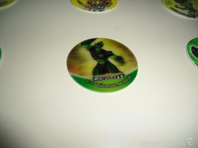 Figuras y mu&ntilde;ecos Gormiti: TAZOS GORMITI SE&Ntilde;OR DEL BOSQUE - Foto 1