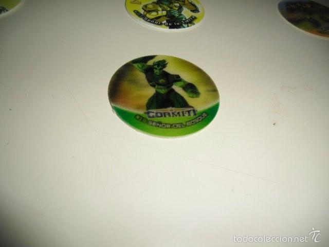 Figuras y mu&ntilde;ecos Gormiti: TAZOS GORMITI SE&Ntilde;OR DEL BOSQUE - Foto 1