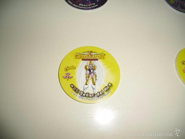 Figuras y mu&ntilde;ecos Gormiti: TAZOS GORMITI SE&Ntilde;OR DEL AIRE - Foto 1