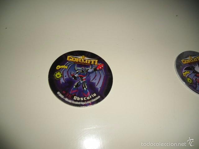 Figuras y mu&ntilde;ecos Gormiti: TAZOS GORMITI OBSCURIO - Foto 1