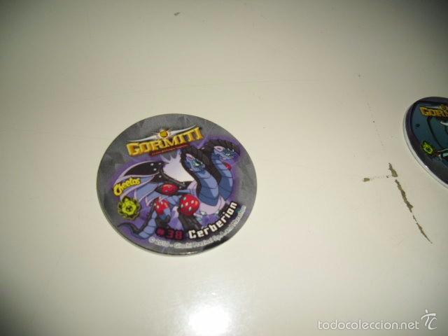 Figuras y mu&ntilde;ecos Gormiti: TAZOS GORMITI CERBERION - Foto 1