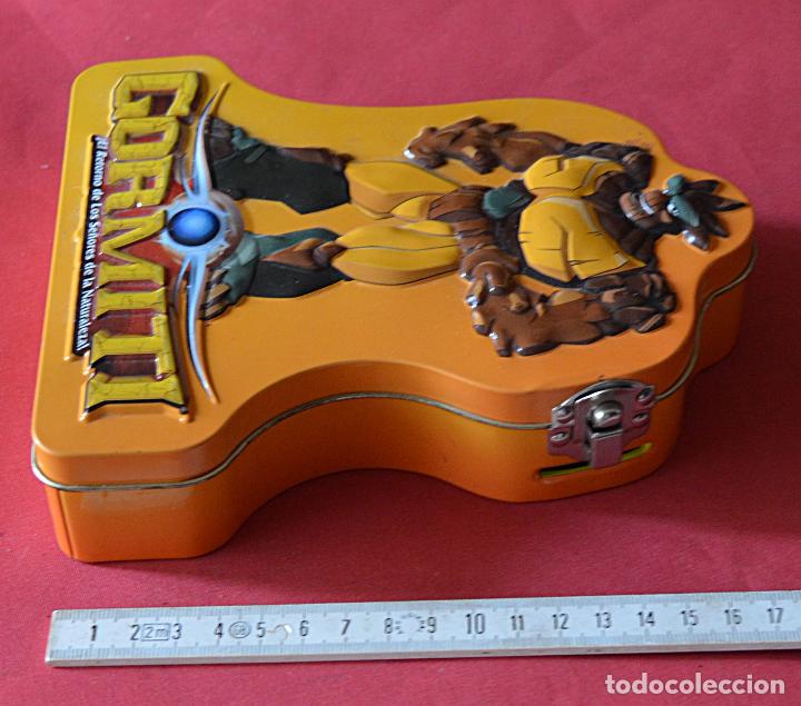 Figuras y mu&ntilde;ecos Gormiti: GORMITI - HUCHA - CAJA DE METAL - Foto 3