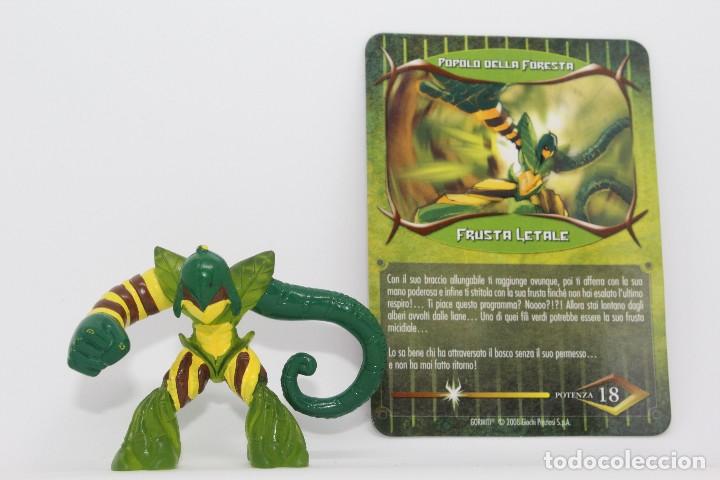 Figuras y mu&ntilde;ecos Gormiti: GORMITI SERIE FINAL EVOLUTION - LATIGO LETAL - FIGURA Y CARTA - Foto 1