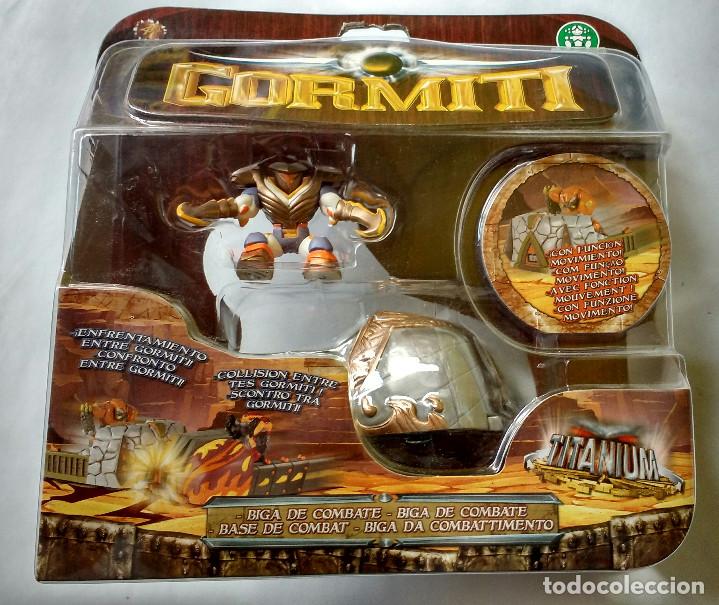 Figuras y mu&ntilde;ecos Gormiti: BIGA DE COMBATE GORMITI - Foto 1