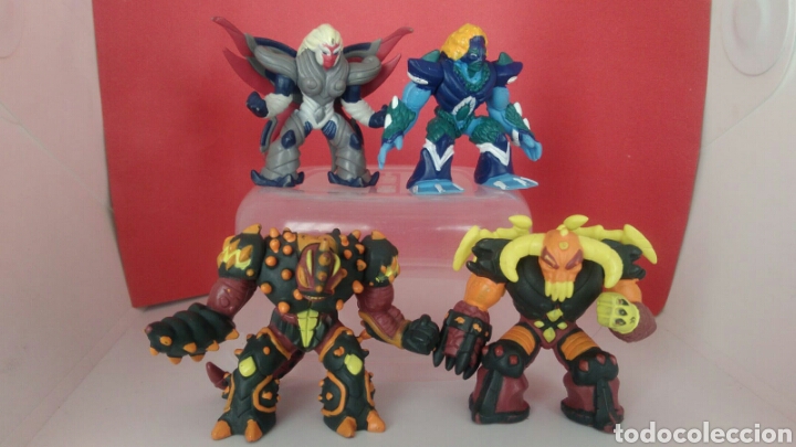 Figuras y mu&ntilde;ecos Gormiti: LOTE 4 GORMITI MU&Ntilde;ECO - Foto 1