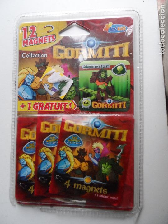 Figuras y mu&ntilde;ecos Gormiti: GORMITI 12 MAGNETS COLECCI&Oacute;N. - Foto 1