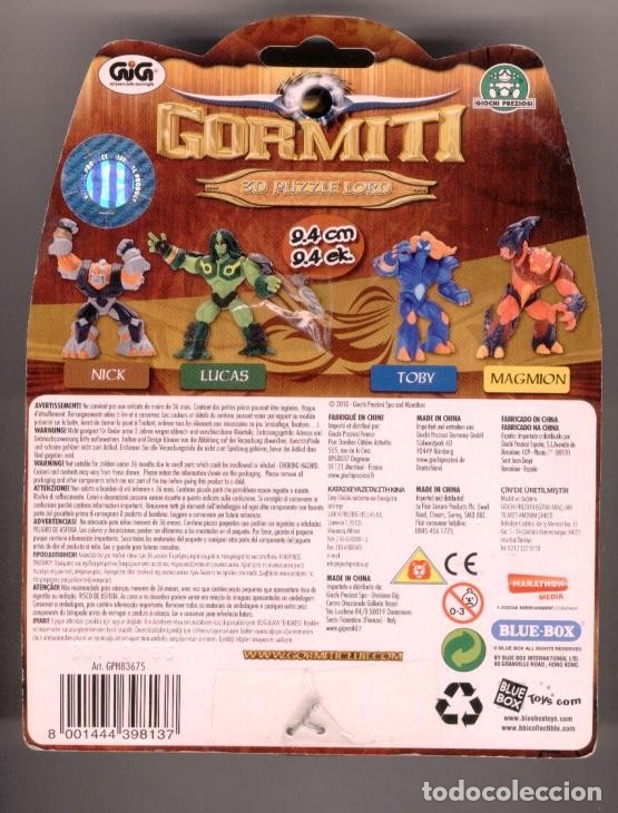 Figuras y mu&ntilde;ecos Gormiti: Gormiti Lucas 3D Puzzle Lord - Foto 2