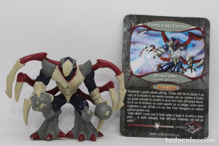 Figuras y mu&ntilde;ecos Gormiti: GORMITI SERIE FINAL EVOLUTION - DEVILFENIX - FIGURA Y CARTA - Foto 1