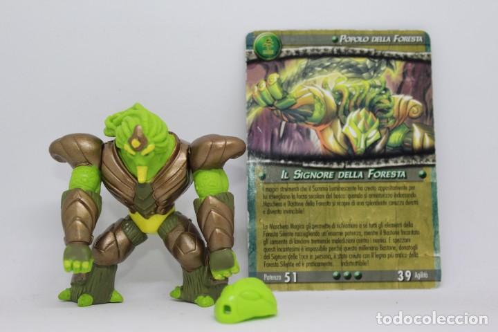 Figuras y mu&ntilde;ecos Gormiti: GORMITI SERIE TITANIUM - EL SE&Ntilde;OR DEL BOSQUE - FIGURA, CARTA Y COMPLEMENTO - Foto 1