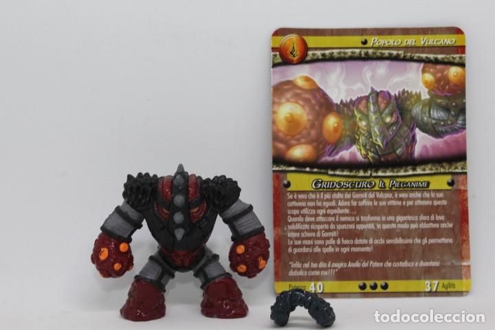 Figuras y mu&ntilde;ecos Gormiti: GORMITI SERIE TITANIUM - GRIDOSCURO - FIGURA, CARTA Y COMPLEMENTO - Foto 1