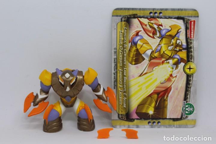 Figuras y mu&ntilde;ecos Gormiti: GORMITI SERIE TITANIUM - LAMALUCE - FIGURA, CARTA Y COMPLEMENTO - Foto 1