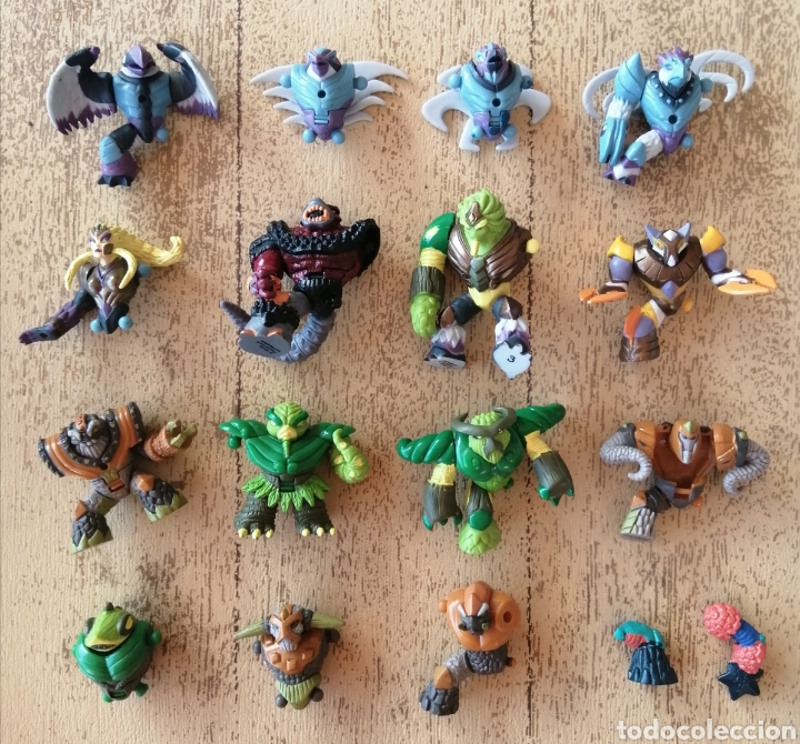 Figuras y mu&ntilde;ecos Gormiti: Lote Piezas Gormitis Desmontables - Foto 1