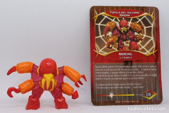Figuras y mu&ntilde;ecos Gormiti: GORMITI SERIE FINAL EVOLUTION - ARACNO - FIGURA Y CARTA - Foto 1