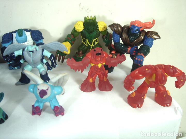 Lot N°05 De 14 Figurines GORMITI - Occasion - Jeux Précieux