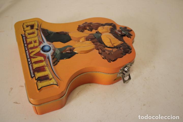 Figuras y mu&ntilde;ecos Gormiti: caja metalica de gormiti - Foto 1