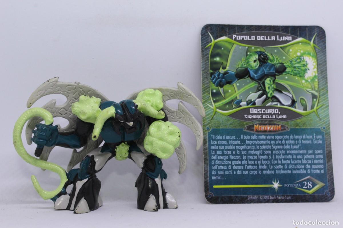 Figuras y mu&ntilde;ecos Gormiti: GORMITI SERIE FINAL EVOLUTION - OBSCURIO - FIGURA Y CARTA - Foto 1