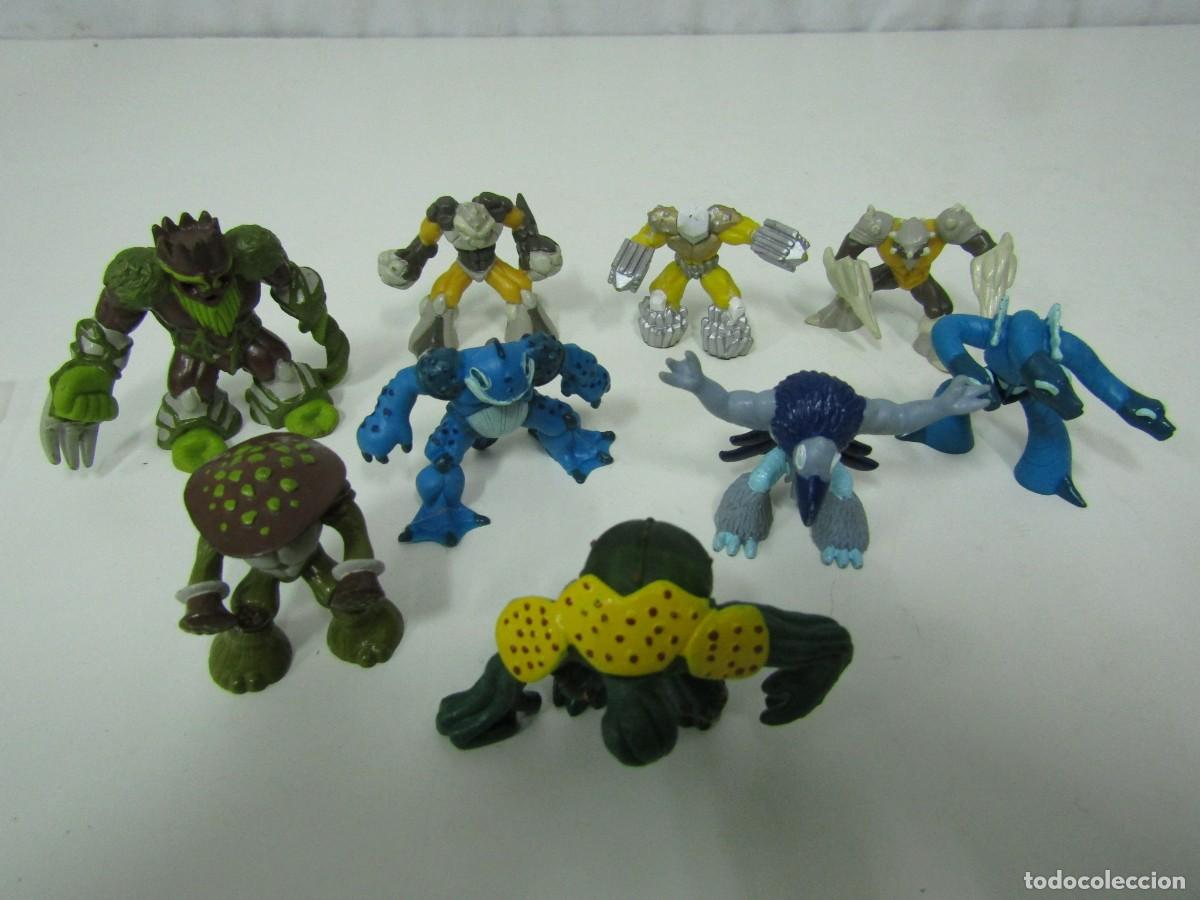 Figuras y mu&ntilde;ecos Gormiti: DIFICIL SET DE 9 GORMITIS VARIADOS ANTIGUOS RAR - Foto 2