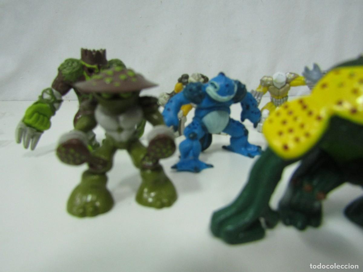 Figuras y mu&ntilde;ecos Gormiti: DIFICIL SET DE 9 GORMITIS VARIADOS ANTIGUOS RAR - Foto 3