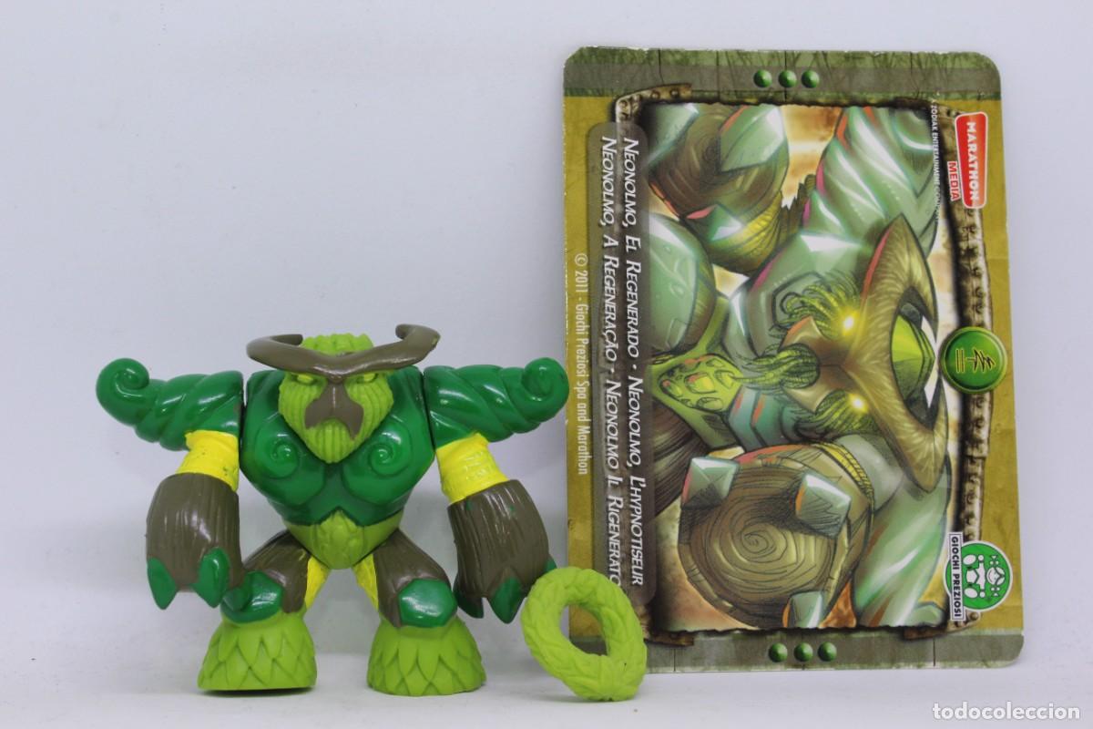 Figuras y mu&ntilde;ecos Gormiti: GORMITI SERIE TITANIUM - NEONOLMO - FIGURA, CARTA Y COMPLEMENTO - Foto 1